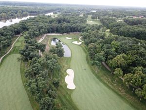 TPC Deere Run Aerial 18th